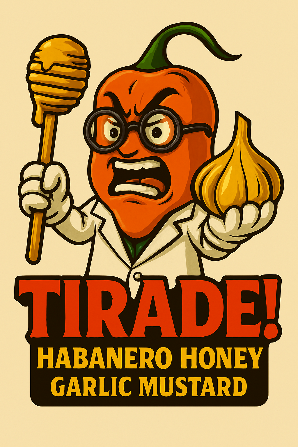 TIRADE! Habanero Honey Mustard (Limited Scrollkeeper Edition)